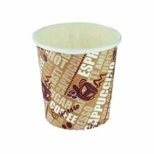 8 Oz Single Wall Paper Cups