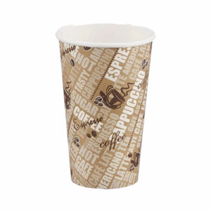 16 Oz single wall paper cups