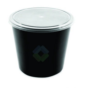 2500 Ml Food Containers Round Plastic Cups