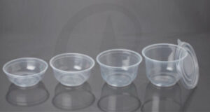 300/400/500/650 ml Status container with lid black/white/transparent