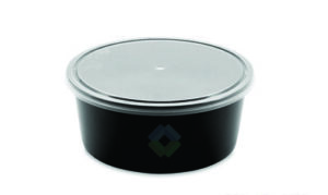 750 Flat Food Containers Round Plastic Cups