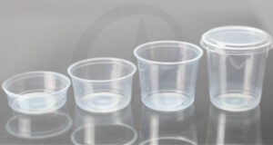 300/500/750/1000 Lid Food Containers Plastic Cups
