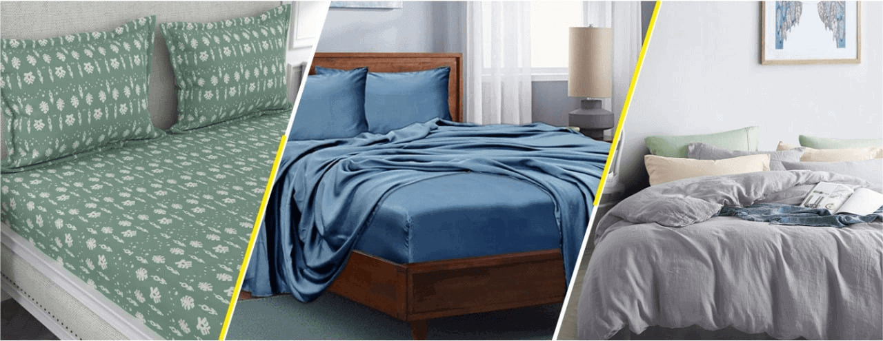 Bed linen exporter from India